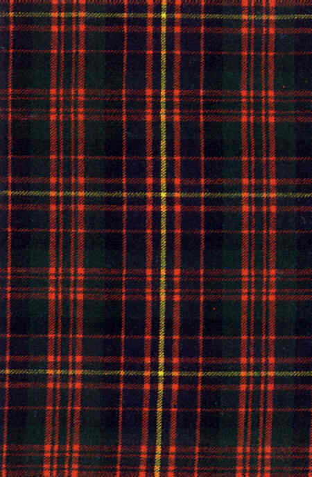 Cameron Tartan Old Motto: Mo righ's Mo dhuchaich - For King and Country