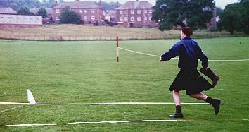 The great welly boot throwing competition