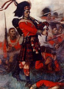 Piper Kenneth MacKay Waterloo 17th June 1815