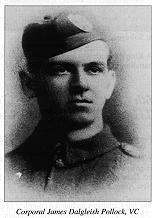 Cpl James D. Pollock VC, 5th Camerons