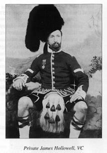 Pte James Hollowell VC 78th Highlanders