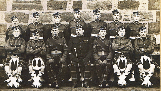 1935 Fort George, July Squad.