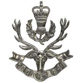 Click Regimental Cap Badge to Enter