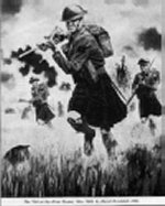 The last time the kilt was worn in war