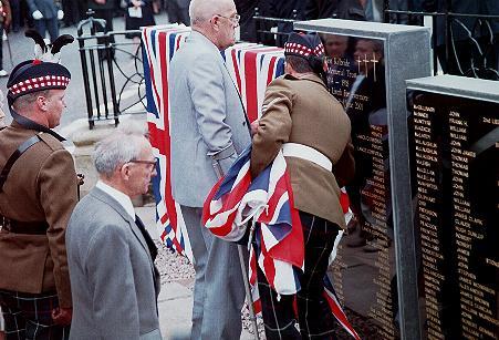 Memorial unveiling